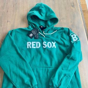Green RedSox Pullover Hoodie - Men